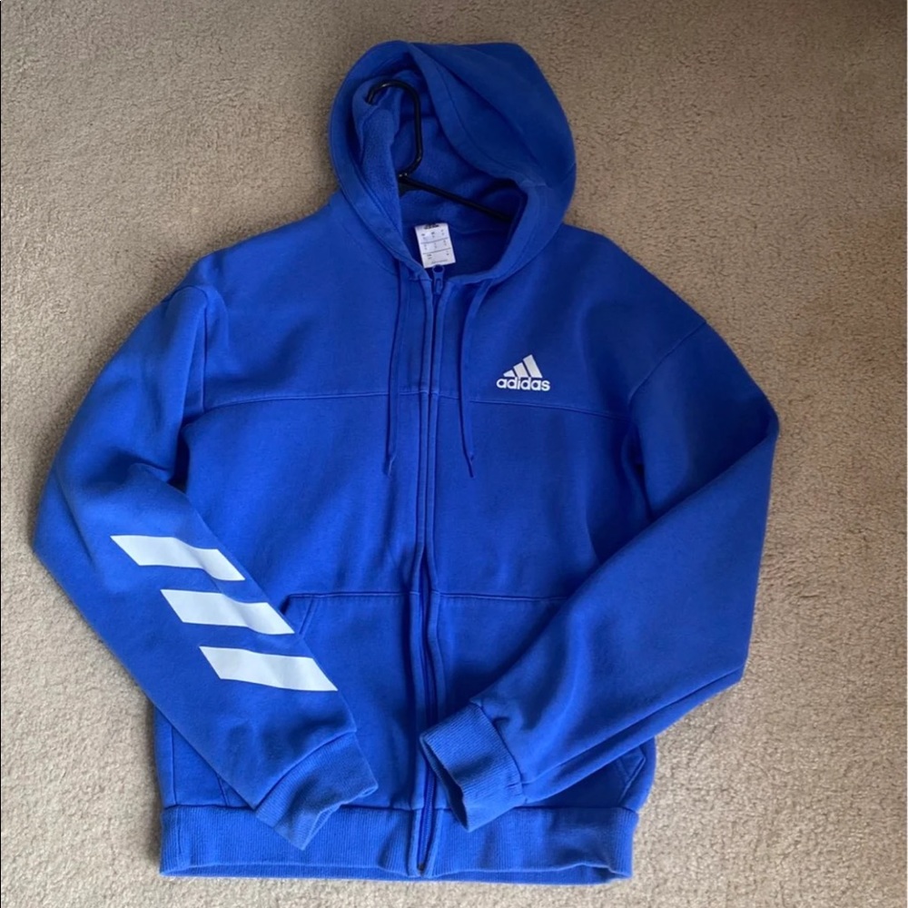 Adidas zip up hoodie